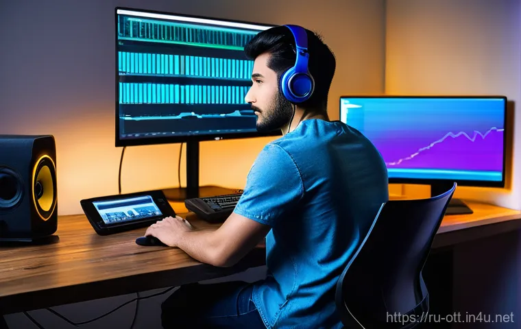 OTT 콘텐츠 제작의 혁신 - **Prompt:** A young woman, in her early twenties, is comfortably curled up on a plush sofa in a warm...