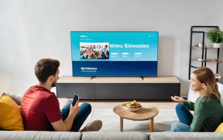 OTT 구독 방법 - **Prompt for IVI/Amediateka-inspired individual selection:**
    "A focused young woman (mid-20s, we...