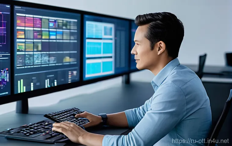 OTT 사용자 맞춤형 추천 - **The Personalized Content Librarian**
    A cozy and inviting scene featuring a person in their mid...