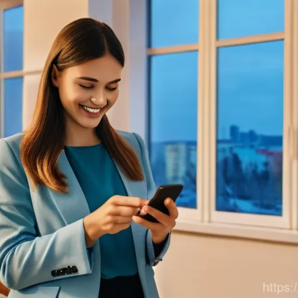 OTT 구독료 환불 정책 - **Prompt:** A young, confident woman in her late 20s, dressed in stylish but modest business casual ...