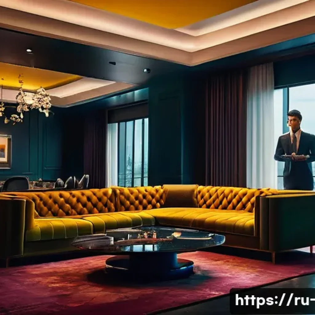 애플 TV  콘텐츠 수 - A visually stunning, high-definition cinematic scene featuring a group of diverse, well-dressed char...